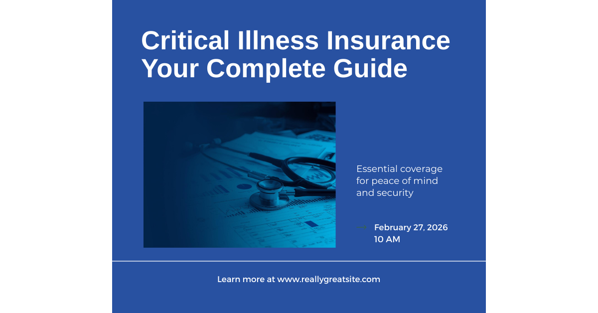 Financial protection through critical illness insurance by AplusWealth Inc.