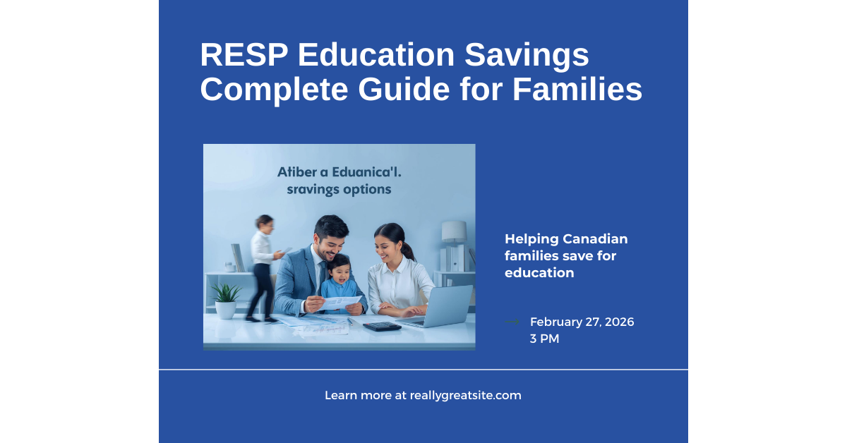 Complete guide to RESP education savings for Canadian families by AplusWealth Inc.